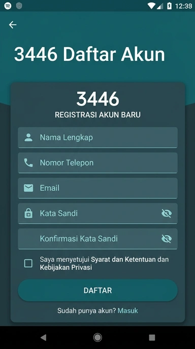 Buat Akun Baru 3446 dengan Mudah