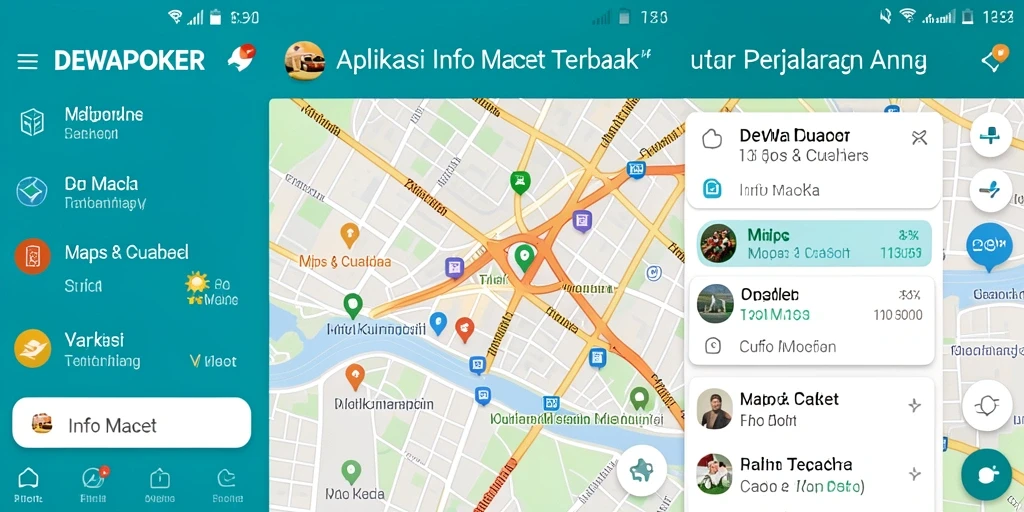 Tampilan antarmuka DEWAPOKER yang informatif dan user-friendly.