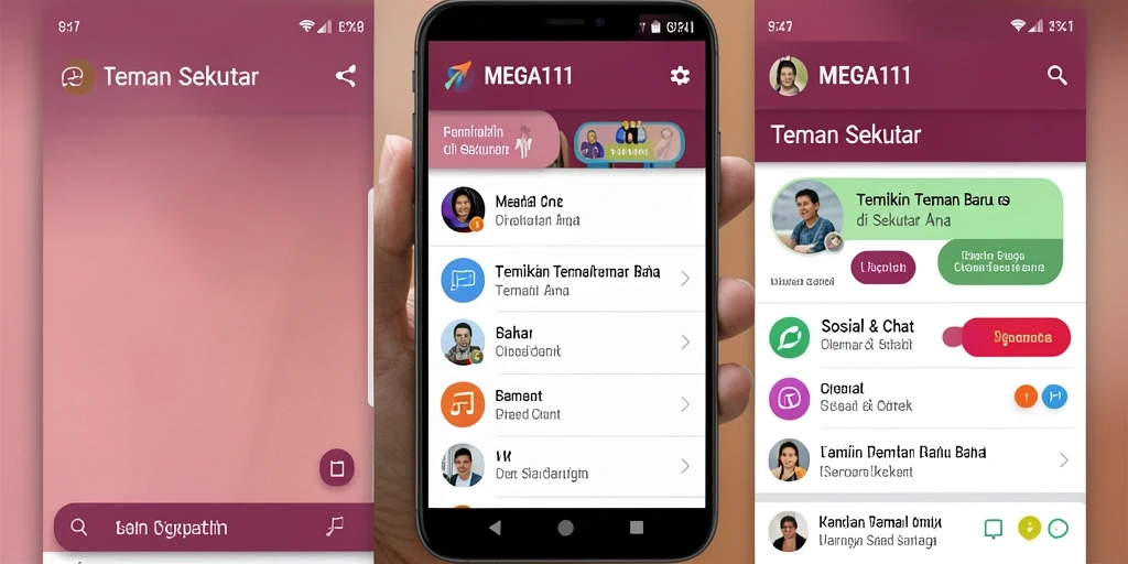 Antarmuka MEGA111 yang ramah dan mudah digunakan.