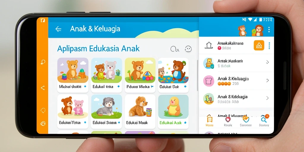 Tampilan antarmuka aplikasi T6 yang menarik dan interaktif.